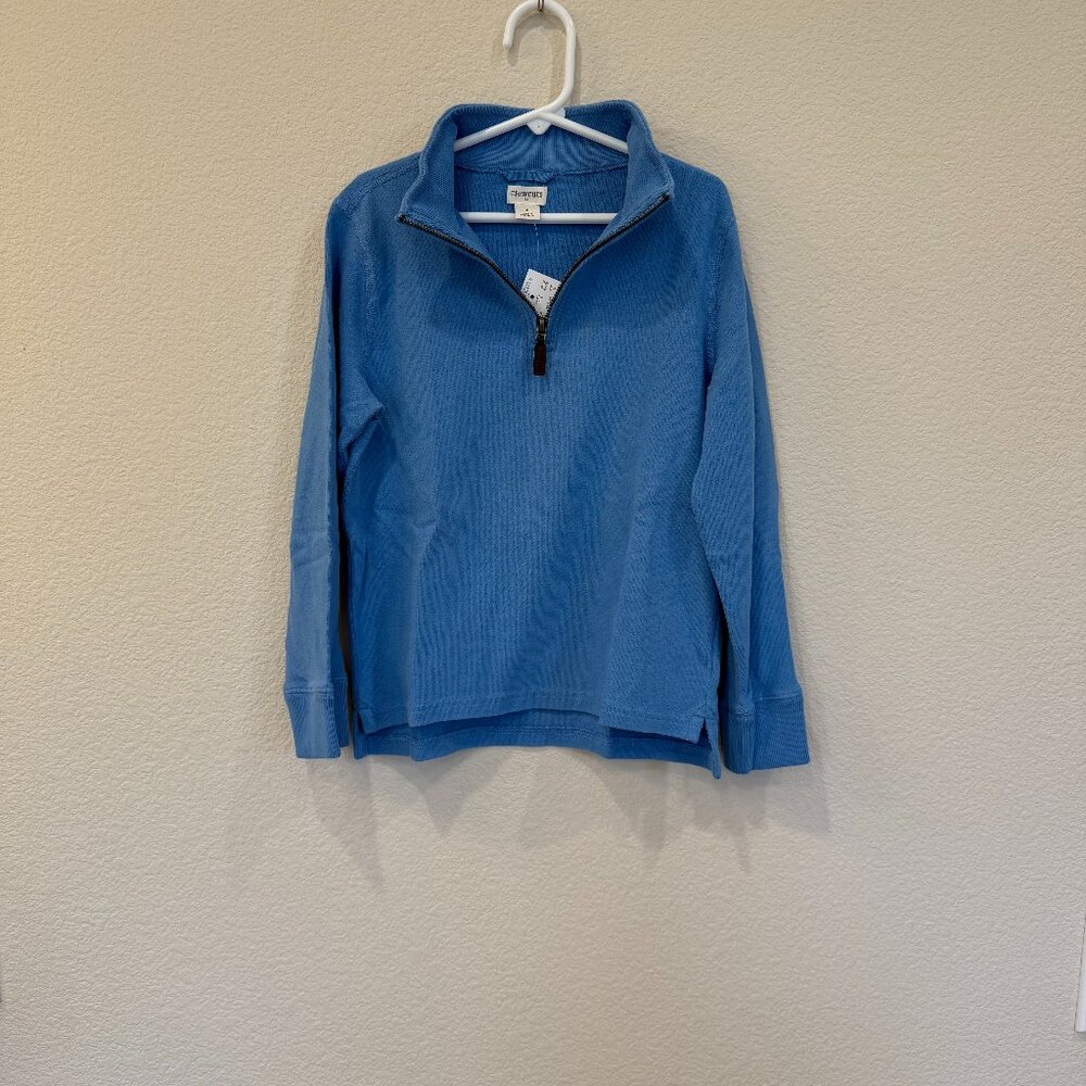 J. Crew Crewcuts Boy's Half Zip Pullover - Size S - NWT